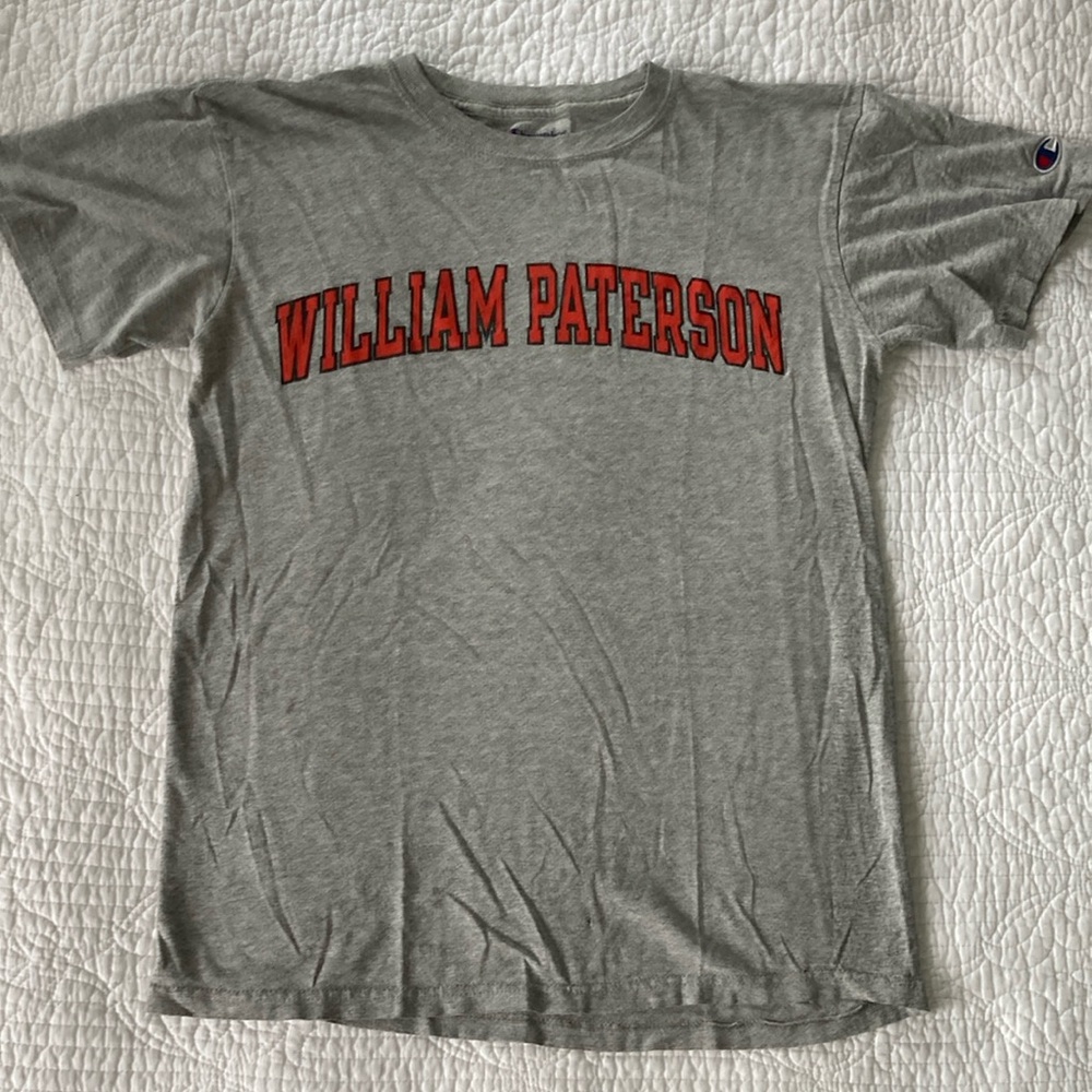 Champion Gray William Paterson Short Sleeve Tee